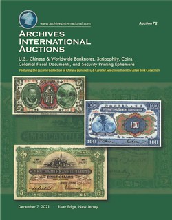 Archives International Sale 72 cover front